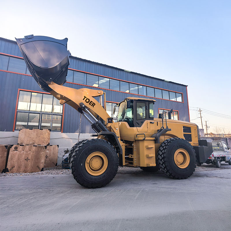 10 Ton Large Wheel Loader with Cummins Engine and ZF Powertrain