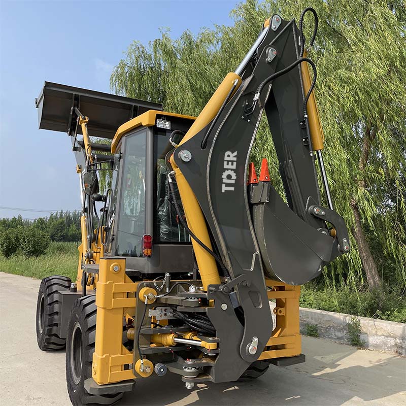 Front And Backhoe Loader