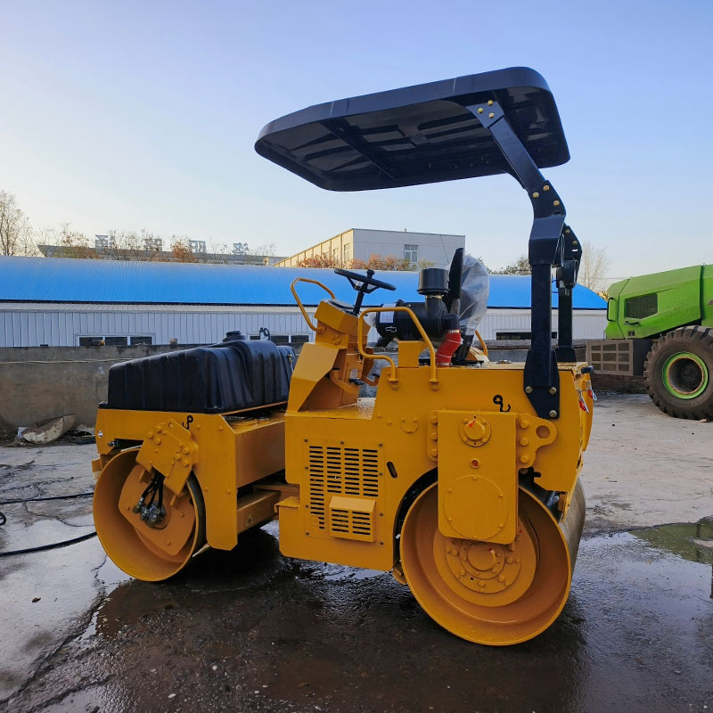 Double Drum Road Roller
