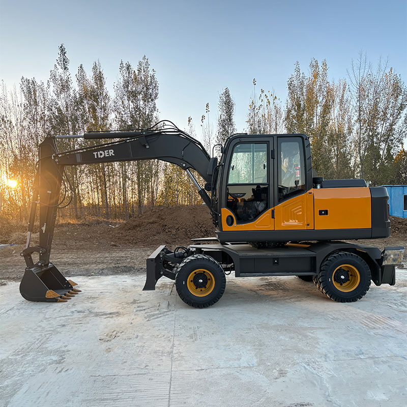 Excavator With Wheels