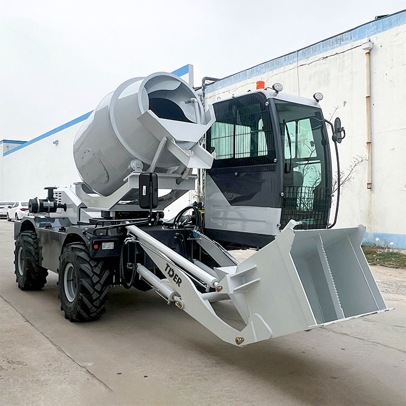 Mix On Site Concrete Truck