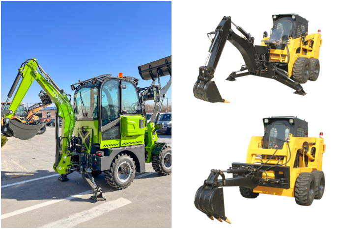 Skid Steer With Attachments