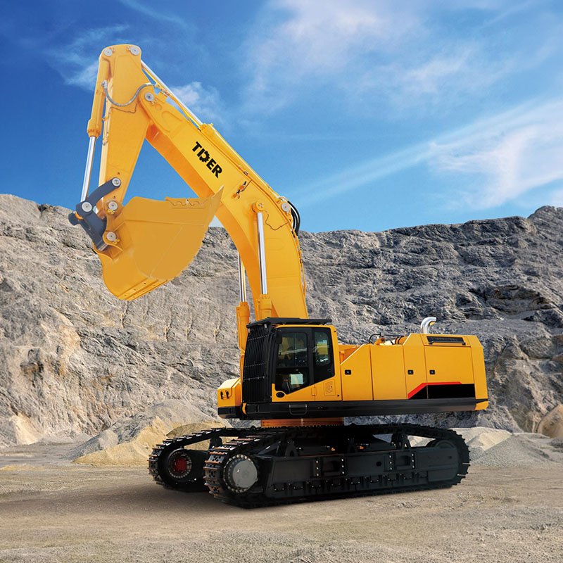 100-Tonnen-Schwerlastbagger mit Scania-Antrieb