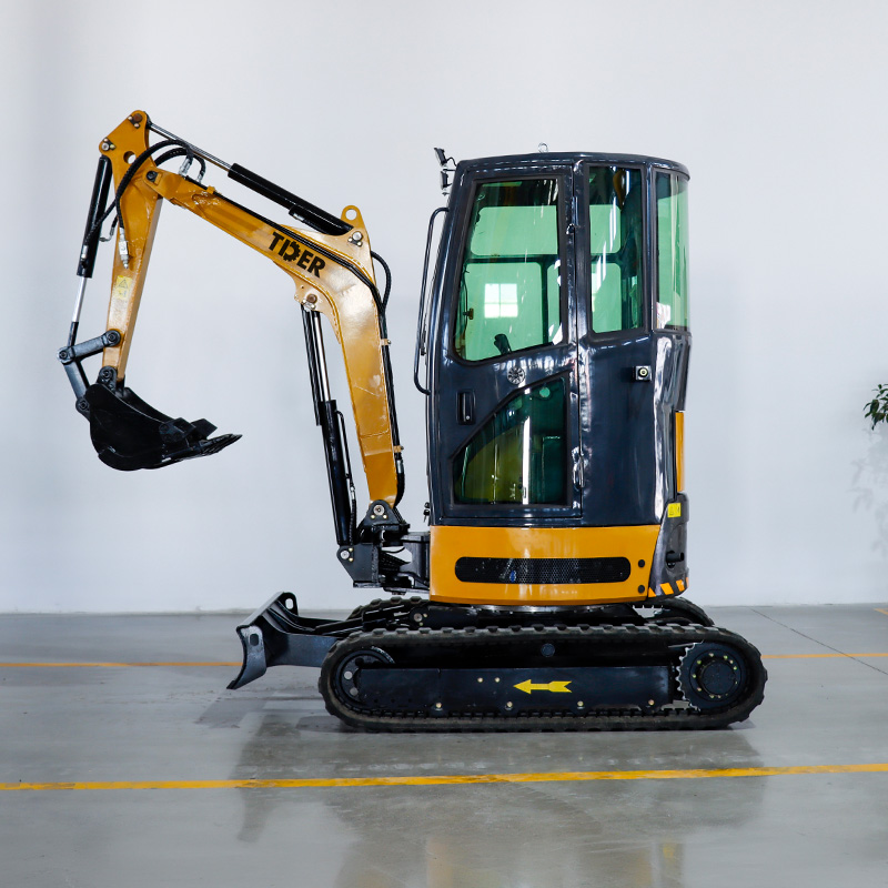 3-Tonnen-Minibagger mit lastabhängiger Hydraulik